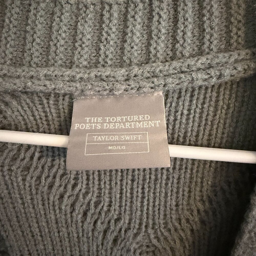 Taylor Swift Tortured Poets Department Cardigan - Picture 4 of 4